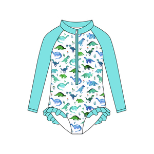 Costumi da bagno per bambini costumi da bagno per ragazze Bikini stampato spalline Spa Custom all'ingrosso Baby Pool <span class=keywords><strong>abbigliamento</strong></span> - Product Image 4