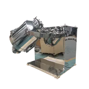 Dzjx Roestvrijstalen Lab 3d Printing Metalen Chemische Thee Poeder Meng Blender Veiligheid Tumblender Machine Lab Mengmixer