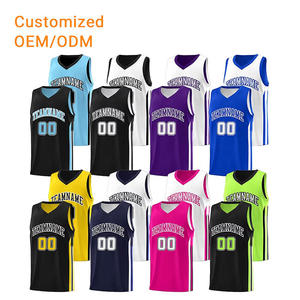<strong>Custom</strong> <strong>Basketball</strong> Reversible <strong>Jersey</strong> Breathable Quick Dry Maillot De <strong>Basketball</strong> T-Shirt - Product Image 1