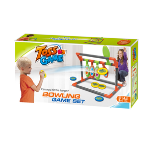 Ensemble de jeu de bowling personnalisé avec logo, cible de lancer de sacs de haricots, vente <span class=keywords><strong>en</strong></span> gros, <span class=keywords><strong>jeux</strong></span> promotionnels d'extérieur pour la <span class=keywords><strong>famille</strong></span> - Product Image 6
