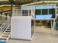 Maison conteneur préfabriquée moderne, modulaire, de luxe, extensible, pour habitation ou bureau