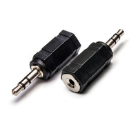 Adaptateur de câble de convertisseur de prise jack audio stéréo 3,5 mm mâle vers 2,5 mm femelle pour PC, téléphone, casque, écouteurs