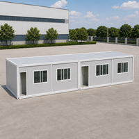 Maison modulaire en conteneur préfabriquée, installation rapide, assemblage rapide, pour l'hébergement quotidien du personnel extérieur et l'espace de bureau