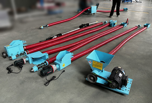 Thiết kế mới tiết kiệm năng lượng linh hoạt xoắn ốc vít băng tải hạt cát xi măng lúa mì đậu nành bụi tải và truyền đạt - Product Image 2