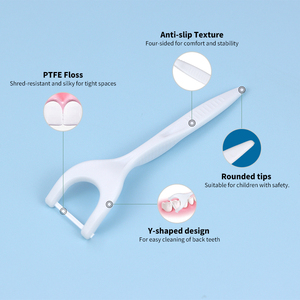 <span class=keywords><strong>Fil</strong></span> <span class=keywords><strong>dentaire</strong></span> en forme de Y avec <span class=keywords><strong>fil</strong></span> en PTFE, saveur menthe, pour un nettoyage en profondeur et confortable - Product Image 5