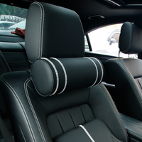Sur mesure votre Logo cou oreillers en cuir Pu cristal voiture appui-tête cou découpé mémoire mousse coussin oreiller siège de voiture appui-tête