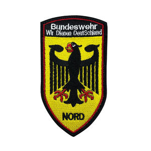 شارة ألمانية تكتيكية مطرزة قابلة للكي صديقة للبيئة مصنوعة يدويًا إكسسوار للقبعات والملابس وحقائب الظهر - Product Image 2