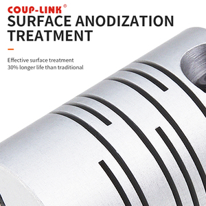 Accouplement de coupleur de faisceau hélicoïdal de joint de diamètre d'arbre de moteur pour des composants de mouvement linéaire d'encodeur - Product Image 4