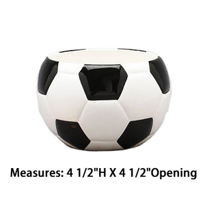 Vente en gros de pots à plantes et de pots à biscuits en forme de ballon de football - Product Image 6