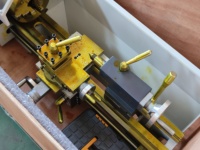 Tour à métaux manuel miniature double mandrin 210V pour la réparation de boules de billard, résistant à l'usure et de haute qualité, pour un usage domestique