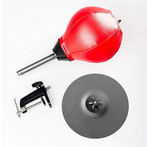 Saco de <span class=keywords><strong>boxeo</strong></span> de escritorio, bolsa de bola de velocidad, PU, entrenamiento, Fitness, <span class=keywords><strong>gimnasio</strong></span>, deportes, liberación de estrés práctica - Product Image 6