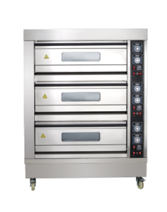 Comercial <span class=keywords><strong>convencional</strong></span> util pizza aspiradora máquina multiusos horno de tres cubiertas panadería para piso <span class=keywords><strong>microondas</strong></span> lavash - Product Image 2