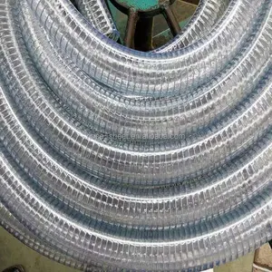 Chống tĩnh điện PVC dây thép gia cố ống ống cho dầu truyền đạt