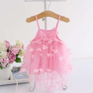 Vestido Rosa para Bebés Niñas de 3 a 24 Meses, PHB 60226 - Product Image 4