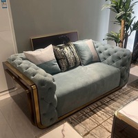 Ensemble de canapés modernes en cuir et tissu microfibre 3+2+1, design de luxe, avec fauteuils inclinables, pour salon et villa, rembourrage en éponge