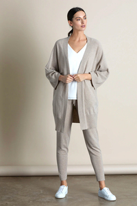 Spring Winter Keep <strong>Warm</strong> Pure Cashmere Long <strong>Cardigan</strong> Kashmir Knit Wear <strong>Cardigan</strong> for <strong>Women</strong> - Product Image 3