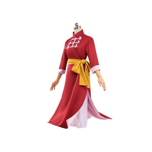 Costume de cosplay Gintama Kagura, tenue Tang, Qipao, pour femmes, tenue de convention d'anime - Product Image 5