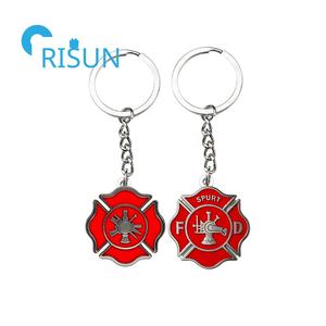 Llaveros de <span class=keywords><strong>bombero</strong></span> con esmalte 3D personalizado, llaveros de <span class=keywords><strong>bombero</strong></span> - Product Image 4