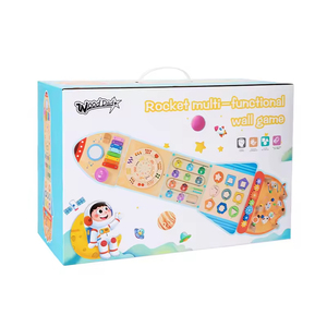 Gioco da Parete in Legno Montessori Sensoriale, Interessante Giocattolo Educativo, Pannelli di Apprendimento da Parete per Bambini - Product Image 5