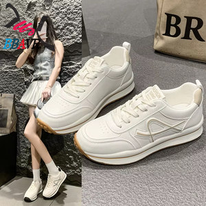Zapatillas Deportivas Casuales para Mujer, Tallas Grandes, Ligeras, Transpirables, con Suela Compuesta, Punta Redonda y Cordones, para Todas las Temporadas - Product Image 1