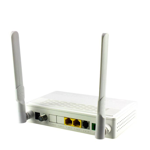 FTTH Fiber Optic Network Router 1GE+1FE Modem  WIFI  CATV FXS GEPON ONT EPON ONU