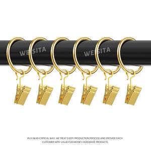 Современный скандинавский Золотой Римский крючок простой железный зажим для штор занавески прочный металлический зажим современный несущий дизайн - Product Image 3