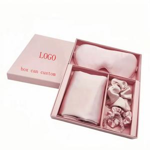 Juego de Fundas de Almohada de Seda de Morera 6A de Lujo, Personalizables y Modernas, con Antifaz para Dormir, Certificación Oeko, Seda Orgánica, Venta al Por Mayor - Product Image 1