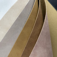 Échantillon gratuit de texture de visage en daim synthétique Faux cuir imitation cuir en daim véritable pour chaussures sacs à main