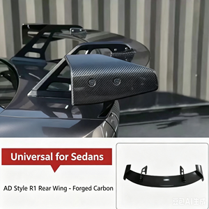 Alerón de Fibra de Carbono para BMW M2 M3 M4 M5, Modificación, Alerón Grande Compatible con las Series 1/2/3/4/5/6 - Product Image 2