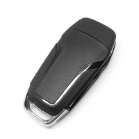 Nueva Carcasa de Llave Remota para Auto con 4 Botones, sin Cortar, para Entrada sin Llave, Cubierta de Llave Automática para Vehículos