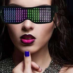 Gafas Inteligentes LED RGB Mágicas, Programables por Aplicación, Inalámbricas, Recargables por USB, Iluminadas, para Graduación, Diwali, Ramadán - Product Image 6