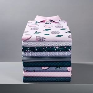 Polo de golf personnalisé pour hommes, chemises de golf bio de performance à col lame en polyester 90% spandex 10% à sublimation avec impression complète - Product Image 2