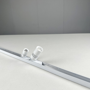 Lampe latérale à <span class=keywords><strong>LED</strong></span> DC12 2W pour armoire à bijoux Mini éclairage sur rail à <span class=keywords><strong>LED</strong></span> pour étagère en bois et <span class=keywords><strong>verre</strong></span> - Product Image 3
