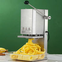 Restauration rapide Pommes De Terre Tour Trancheuse Tornade Spirale Twister Cutter Chaîne Bouclée Frites Machine De Découpe Pomme De Terre Cutter Spirale