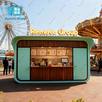 Estructuras personalizables móviles modernas de lujo de 20 pies Modular Apple Cabin Container House Apple Cabin Prefab Tiny