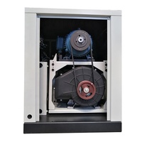 7.5kW 10Hp Compresseur d'air à défilement sans huile 100% à entraînement par courroie industriel silencieux médical à vendre
