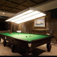 Lustre de table ultra-mince à led super lumineux en aluminium Lampes de billard suspendues pour table de billard Éclairage de table de billard