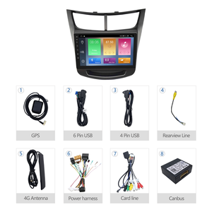 Meihua 9inch Xách Tay Xe Stereo cho Chevrolet buồm mới 2015 2020 Android <span class=keywords><strong>Car</strong></span> GPS đài phát thanh Navigation màn hình cảm ứng DSP Bảng điều khiển - Product Image 5