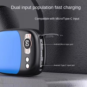 Chauffe-mains électrique rechargeable par USB pour usage <span class=keywords><strong>extérieur</strong></span> en hiver, 10000 mAh, cadeau d'hiver portable pour Noël - Product Image 6