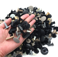 Clips de fixation en plastique pour voiture, vis et boucles assorties, pour pare-chocs automobile