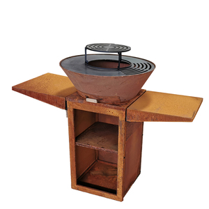 Nueva Innovación: <span class=keywords><strong>Chimenea</strong></span> Portátil <span class=keywords><strong>para</strong></span> Exteriores, de Leña, de Acero al Carbono Negro, con Asa, <span class=keywords><strong>para</strong></span> Asar a la Parrilla - Product Image 1