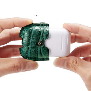 เคสหนังหูฟังไร้สายชาร์จแบตเตอรี่สำหรับ Air pods 1/2ผู้ผลิ<span class=keywords><strong>ต</strong></span>ขายส่ง - Product Image 5