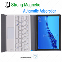Tablet Touchpad klavye için Huawei Matepad 10.4 Pro 10.8 T10s T10 T 10S Mediapad T5 M5 Lite 10 Pro m6 İspanyolca klavye kılıfı