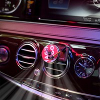 Diffuseur de parfum rotatif pour voiture OLIVER, ventilateur pour grille d'aération, accessoire de décoration et de parfum pour l'intérieur de la voiture
