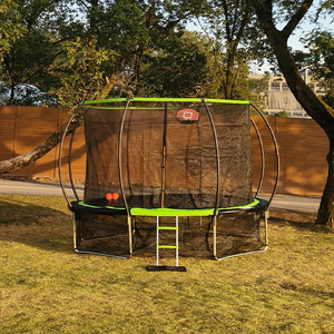 Cama Elástica Larga Zoshine de 10/12/14/16 pies con Estructura de Acero Resistente y Tapete de Salto con Protección UV para Niños - Product Image 5