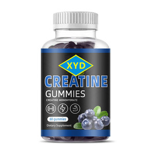 Monofilamento de creatina para deportes, Soporte de Energía para deportes con creatina, suplemento de musculación, 60 gomitas, OEM/ODM - Product Image 1