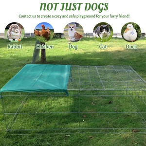 Prezzo diretto di fabbrica durevole esercizio pieghevole cucciolo coniglio <span class=keywords><strong>Pet</strong></span> recinto per esterni per box box per cani recinzioni metalliche per cani - Product Image 2