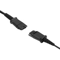 3,5-mm-Single-Audio-Buchse Anschluss des QD-Kabel adapters kompatibel mit Plant ronics Headset oder Jabra