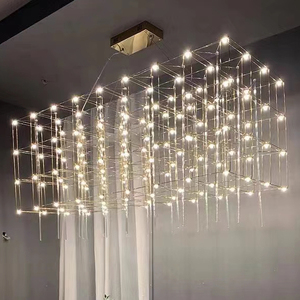 ECOJAS Custom Made New Combined Chandelier Modern <b>LED</b> Pendant Light Hanging Lamp Guesthouse Project <b>Lighting</b> - Product Image 1