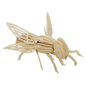 Puzzle 3D en feutre pour enfants Abeille DIY Non tissé Léger Jouet éducatif Puzzle d'insectes Cadeau - Product Image 3